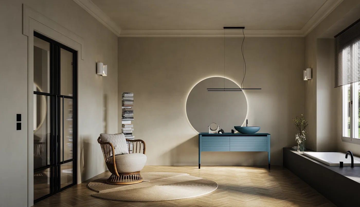 Reverso Komposition &mdash; Stone Grey mit Gres-Platte