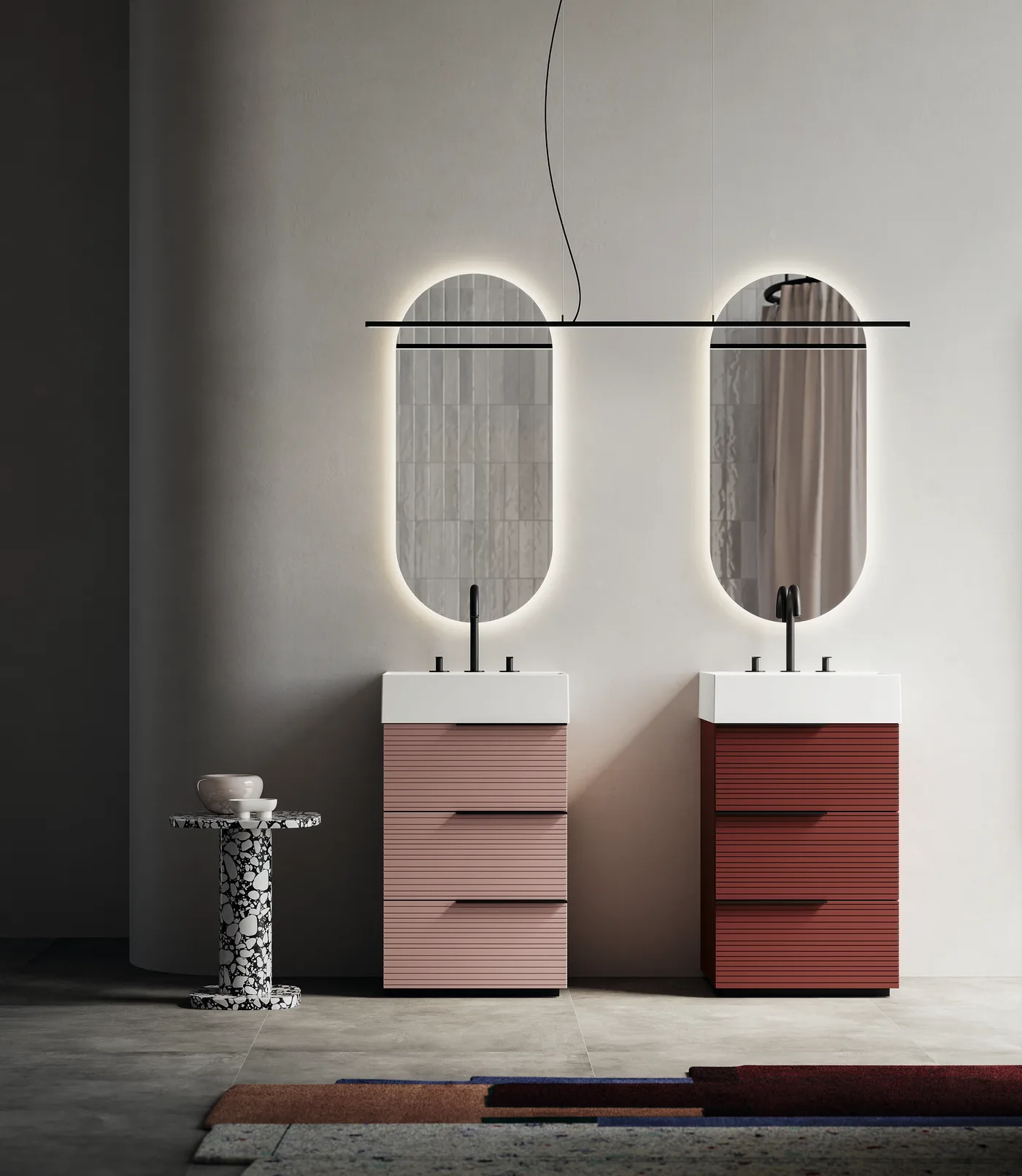 Reverso Komposition &mdash; zweifarbig