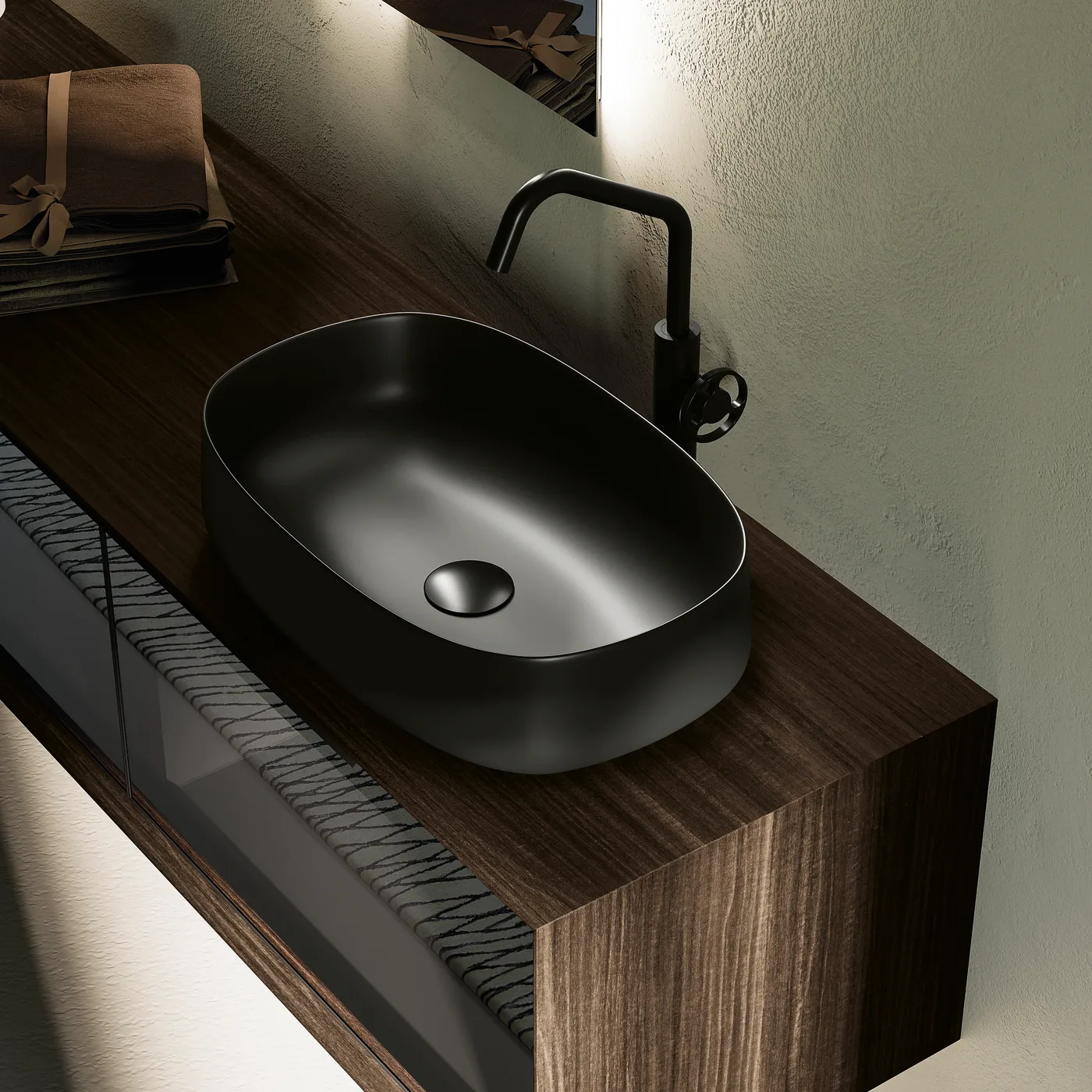 Alto &mdash; Detail Waschtisch und Becken