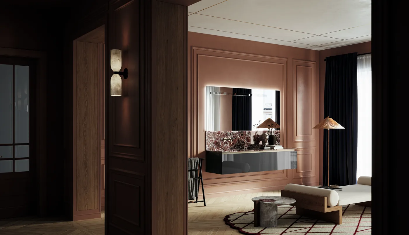 Ola Badm&ouml;bel &mdash; klassische Griffe