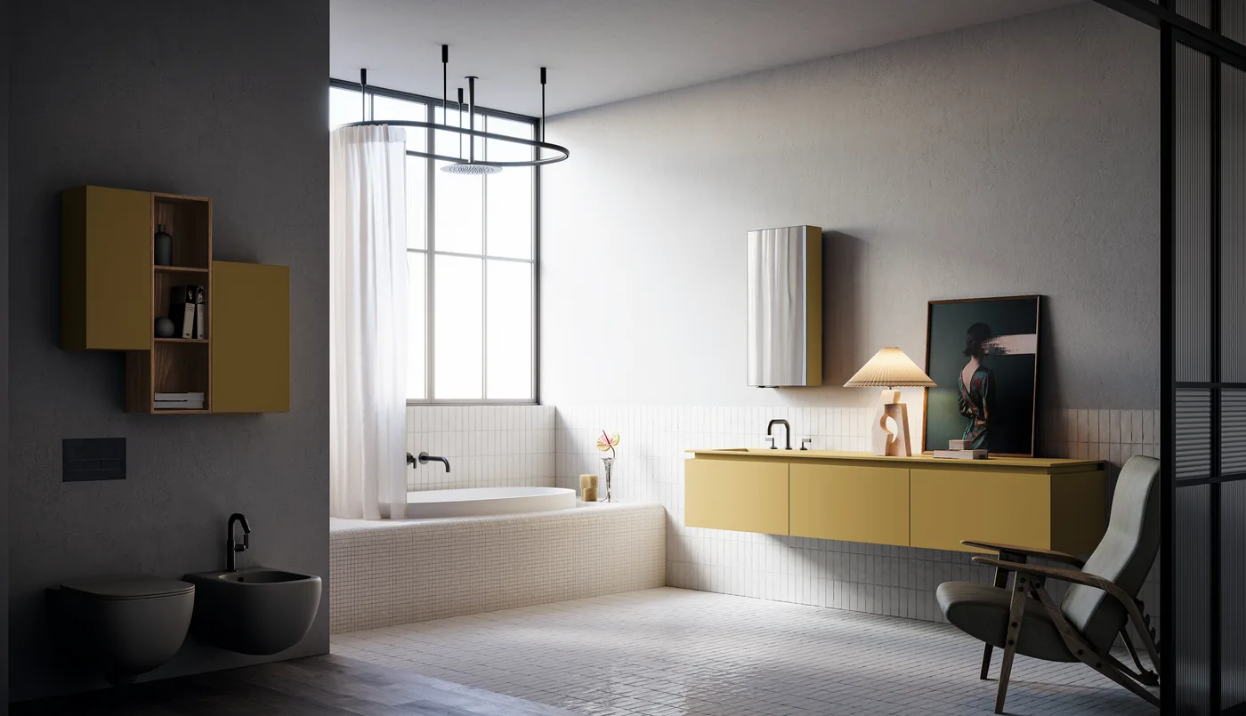 Ola &mdash; Drehschrank und Oberschr&auml;nke